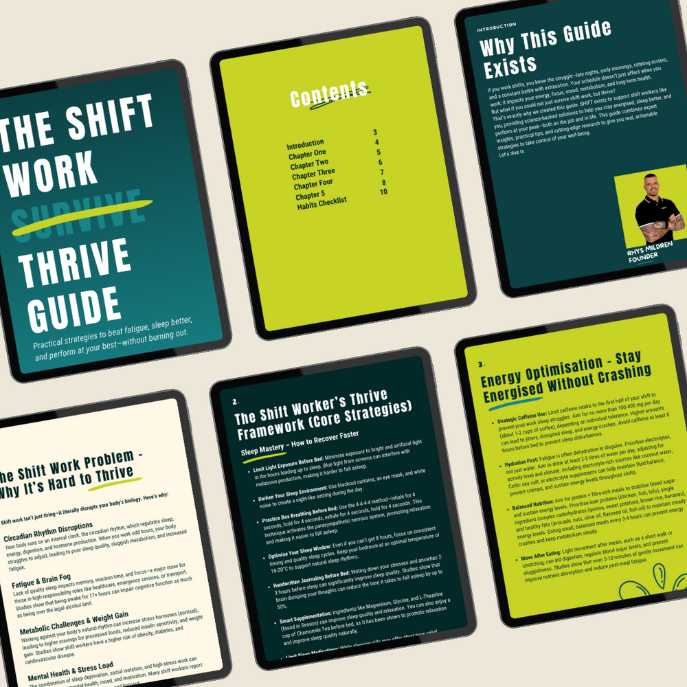 The Shift Work Thrive Guide – Free Download